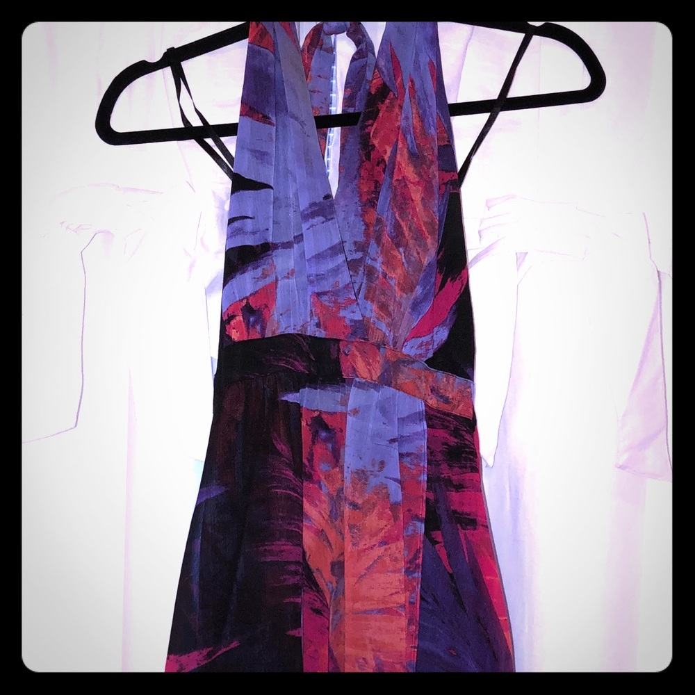 Bebe high low dress